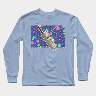 80s Brick Phone Long Sleeve T-Shirt